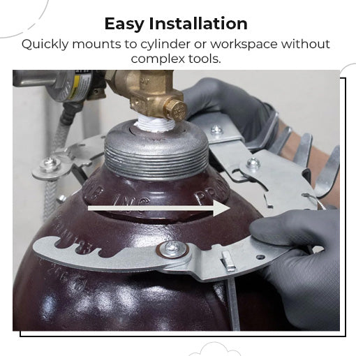 Universal Fit Gas Cylinder Accessory Hanger