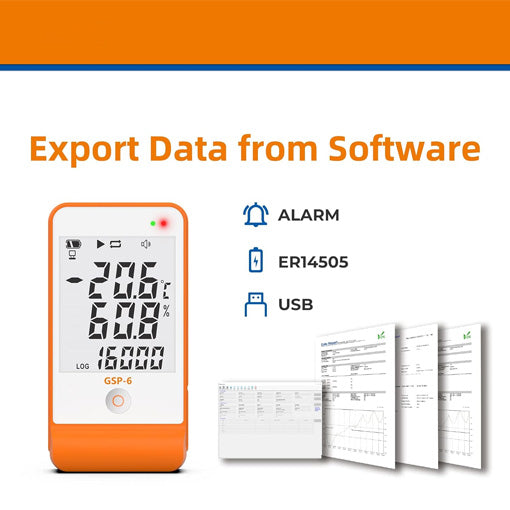 Digital Vaccine Fridge Temperature Data Logger