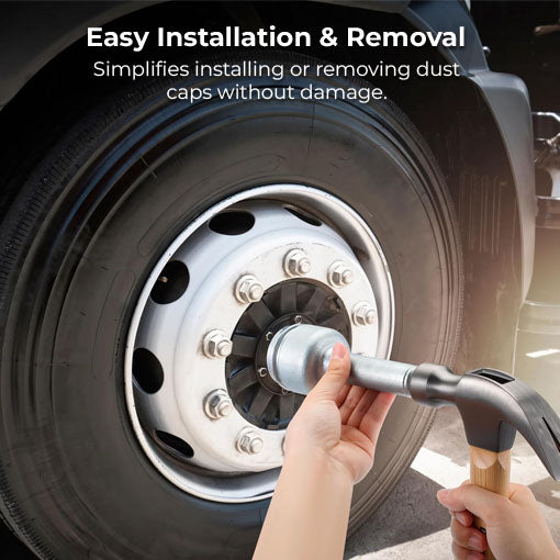 Trailer Hub Dust Cap Installation Tool