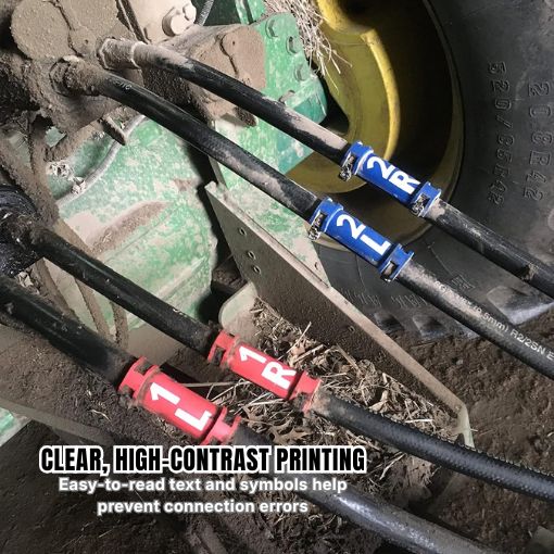 Hydraulic Line Labels