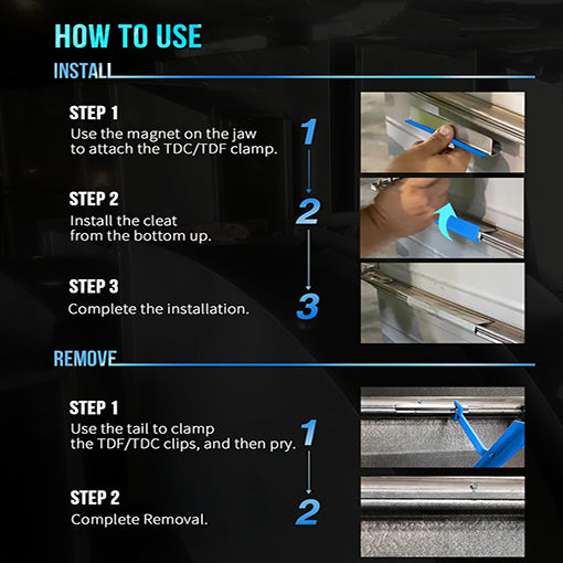 Magnetic PPC & PPF Clip/Cleat Tool