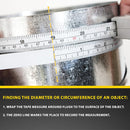 Magnetic Pi Diameter Circumference Tape Measure