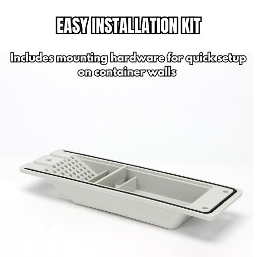 16-Pack Shipping Container Air Vent Kit