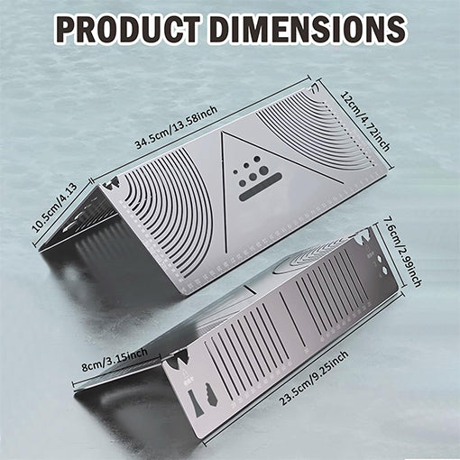 Metal Fabrication Angle & Arc Marking Tool