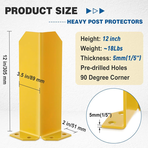 Pallet Rack Post Protectors