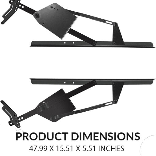 Universal One-Piece Garage Door Hardware Kit