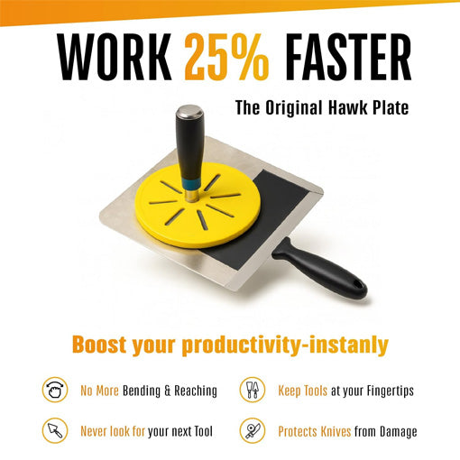 Drywall Hawk Plate