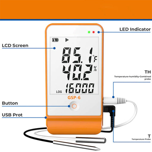 Digital Vaccine Fridge Temperature Data Logger
