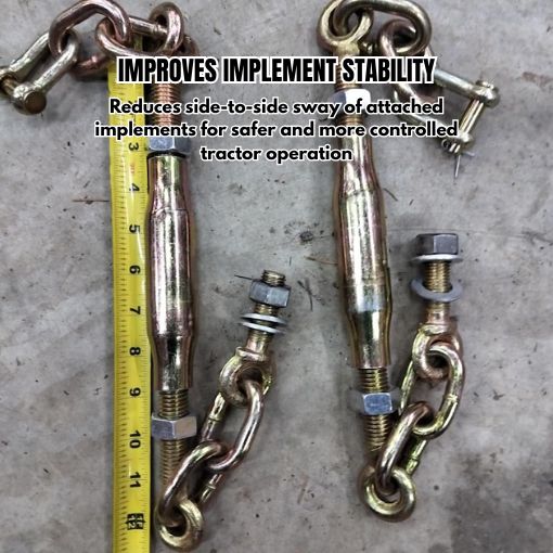 Universal Tractor Adjustable Stabilizer Chains