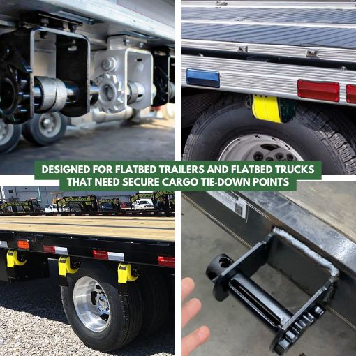 Bolt-on Winch for Flatbed Trailer Truck