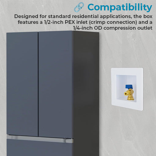 Ice Maker Outlet Box