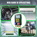 Digital Manifold HVAC Gauge Set