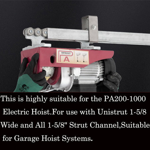 Electric Hoist 6 Wheel Trolley