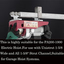 Electric Hoist 6 Wheel Trolley