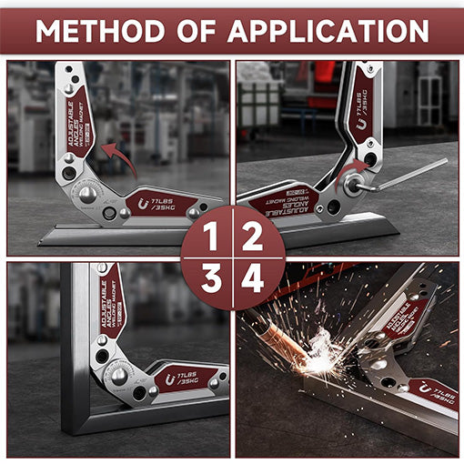 20°-200° Adjustable Angle Welding Magnet