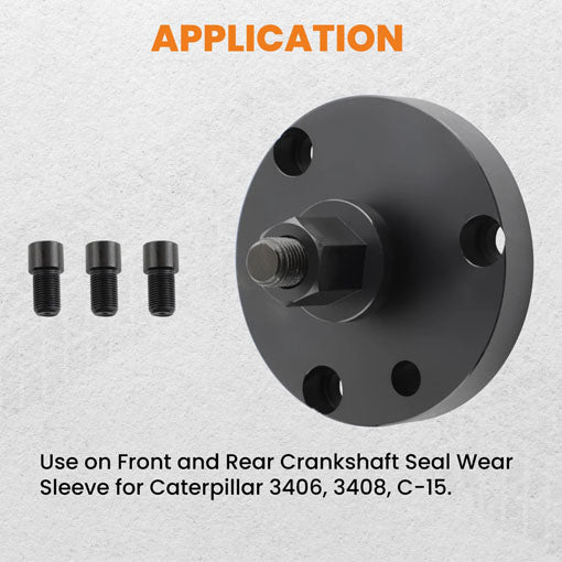 Front & Rear Crankshaft Seal Wear Sleeve Installer Tool (for CAT)
