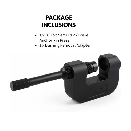 10-Ton Semi Truck Brake Anchor Pin Press