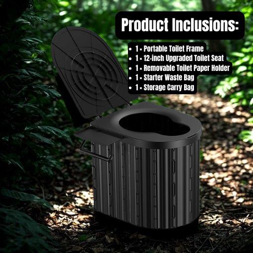 Portable Folding Camping Toilet