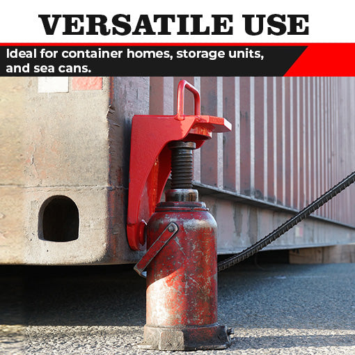 2-Pack Shipping Container Jack Lug with Handle