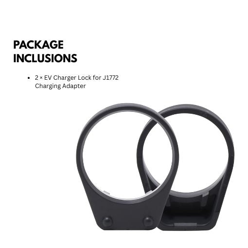EV Charger Lock for J1772 Charging Adapter
