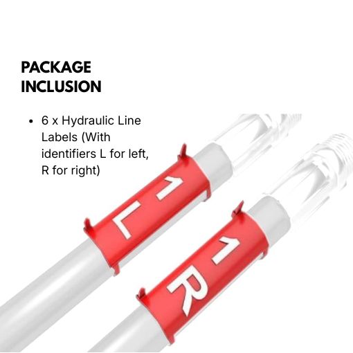Hydraulic Line Labels