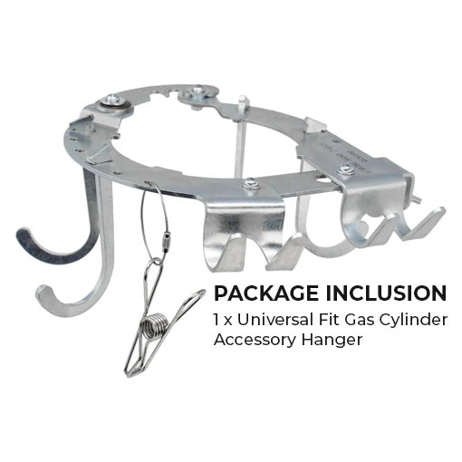 Universal Fit Gas Cylinder Accessory Hanger