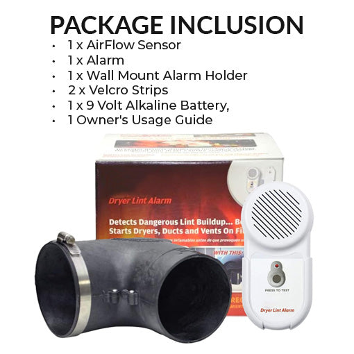 Dryer Lint Alarm System