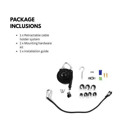 Retractable EV Charging Cable Holder