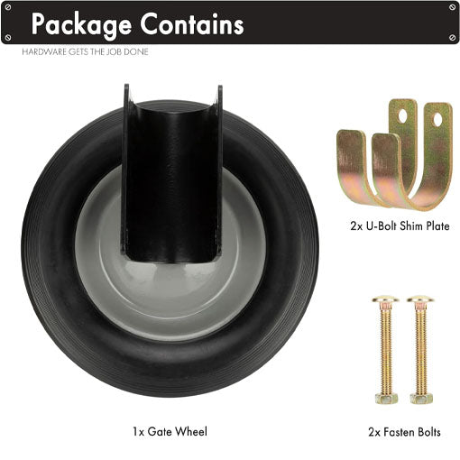 Side-Mount Farm Gate Wheel