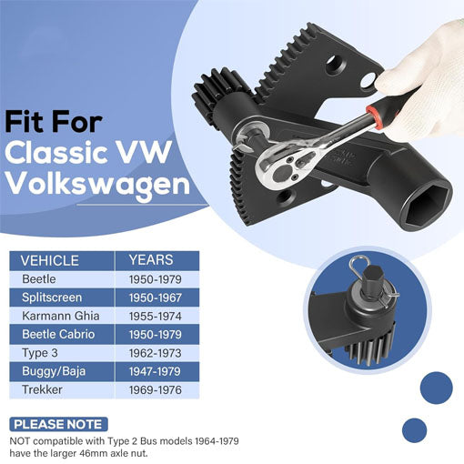 Torque Multiplier Leverage Tool (for Classic VW Bug/Volkswagen Beetle)