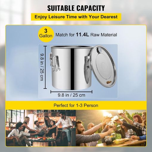 Multipurpose Stainless Steel Distillation