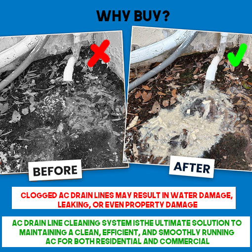 AC Drain Line Cleaning System