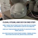 Automatic Cap Cleaner with Steam and Dry