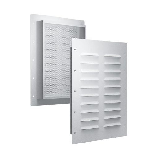 2-Pack Heavy Duty Shipping Container Air Vents with Metal Mesh