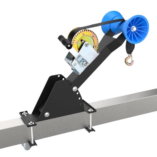 Adjustable Boat Winch Stand with Roller