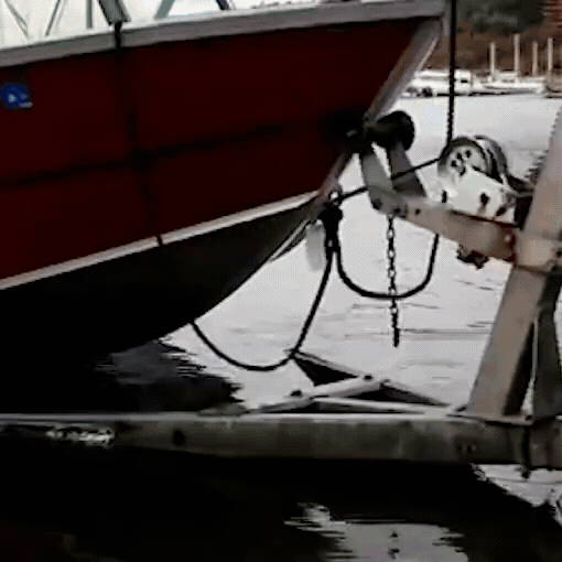 Adjustable Boat Winch Stand with Roller