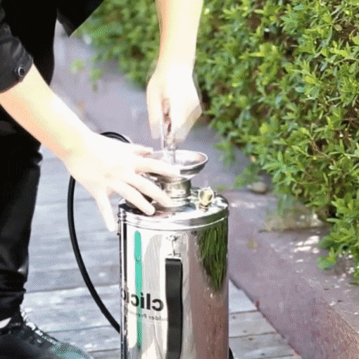 Hand Pump Sprayer With Pressure Gauge