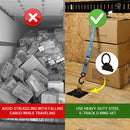 Heavy-Duty Steel E-Track O Ring Set