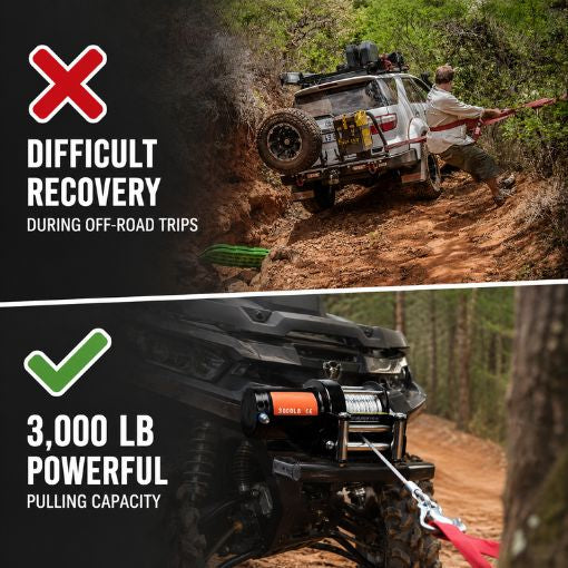 ATV UTV Electric Winch