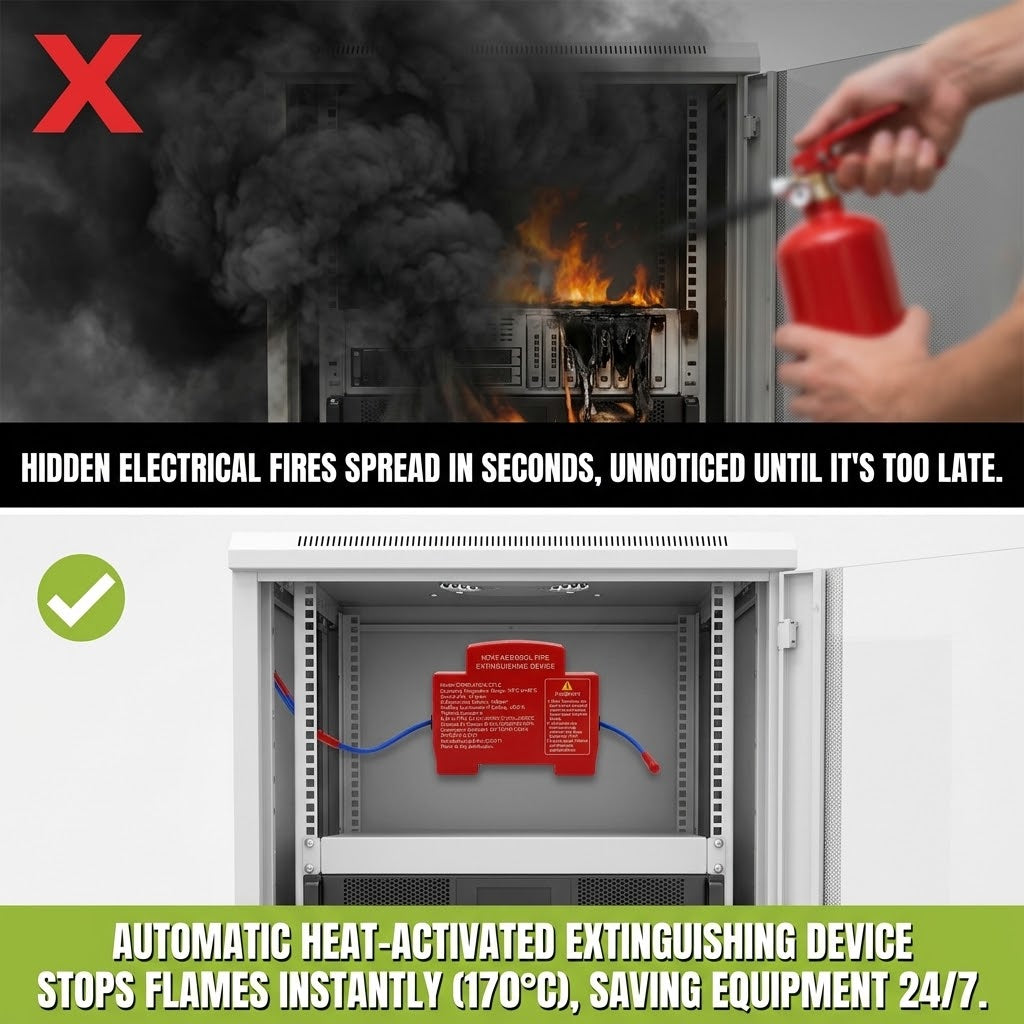 2-Pack Small Automatic Heat Aerosol Fire Extinguishing Device