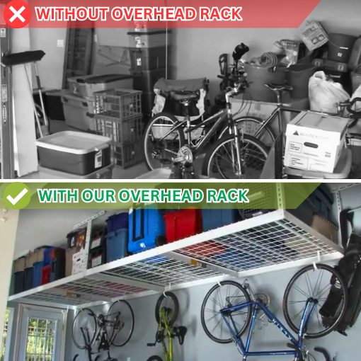 Overhead Garage Storage Rack