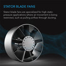 Quiet Register Booster Fan