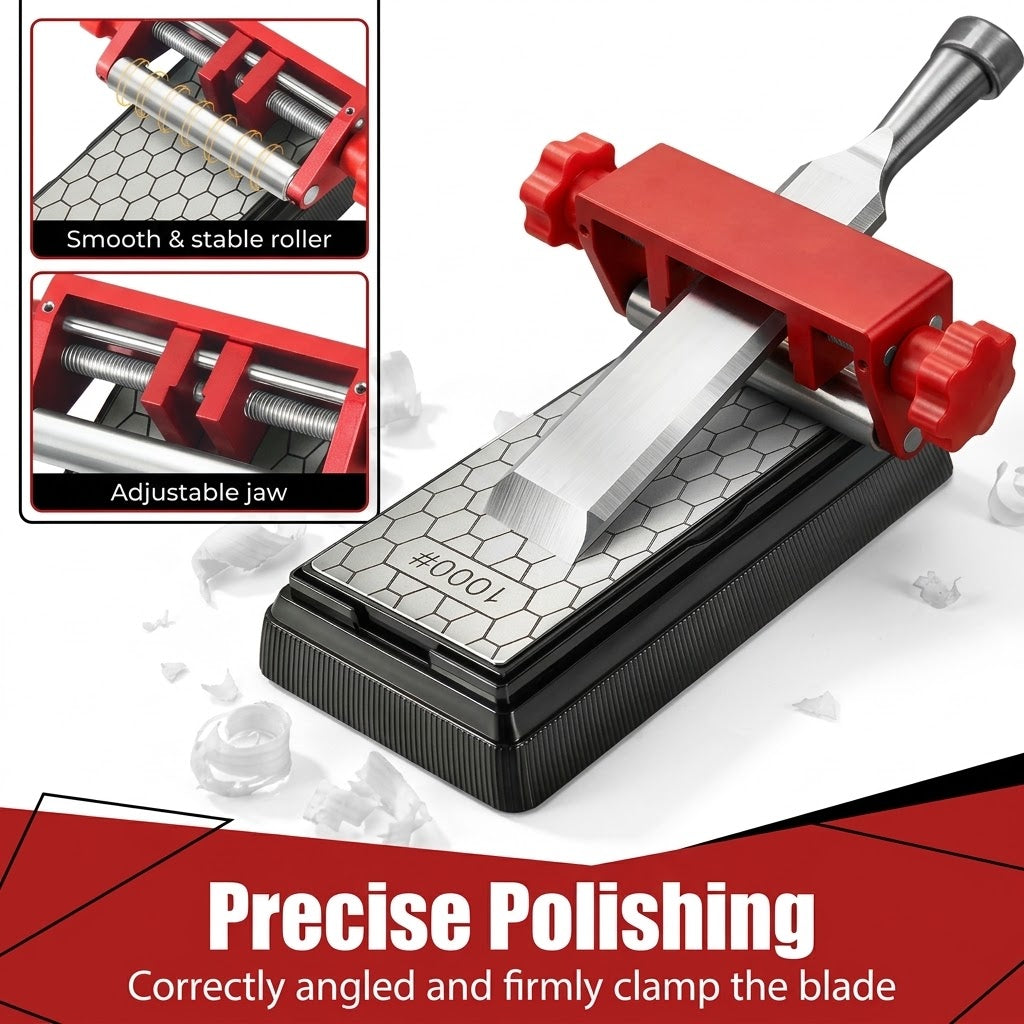 Precision Chisel Sharpening Jig & Guide