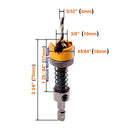 Adjustable Depth Countersink Drill Bit