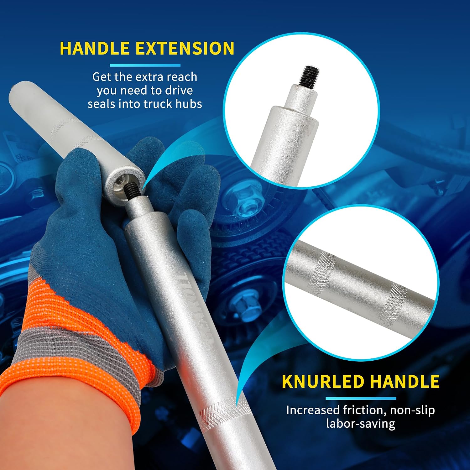 Universal Heavy Duty Truck Hub Seal Installer Kit