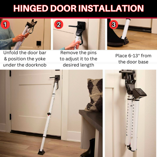 Folding Security Door Stopper