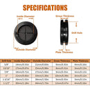 Rubber Grommet Hole Plug Assortment Kit