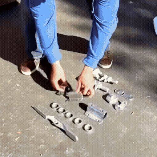 Heavy Duty Shipping Container Door Lock Parts