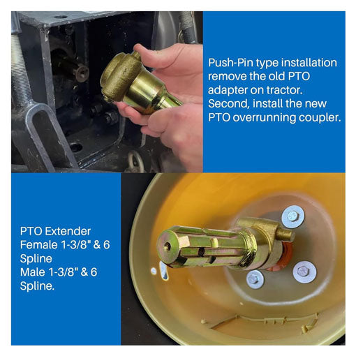 PTO Extender For Tractor