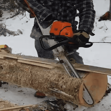 Portable Chainsaw Vertical Wood Cutting Tool